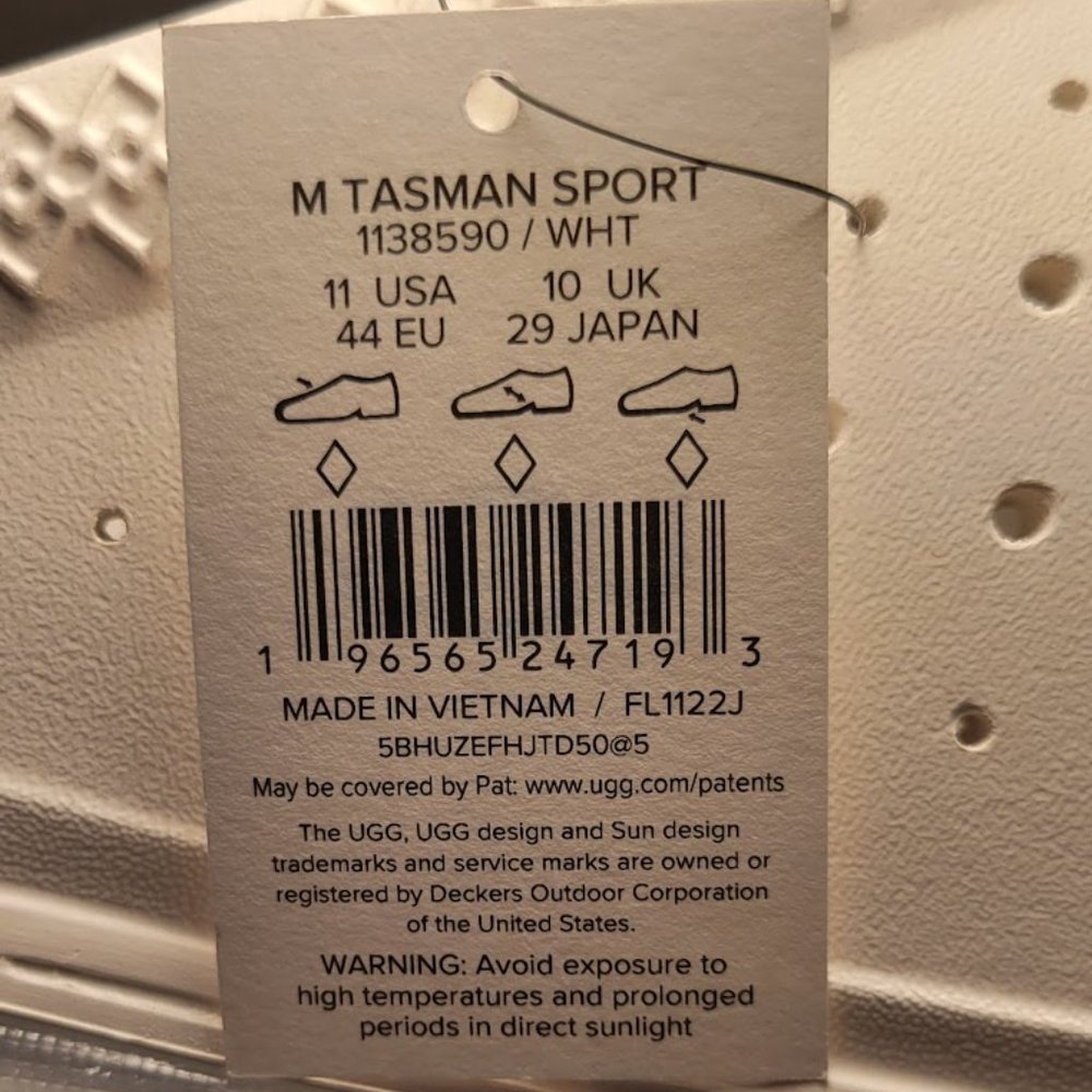 UGG tasman sport clogs slip-on shoes Sz 11 NEW - Picture 8 of 8